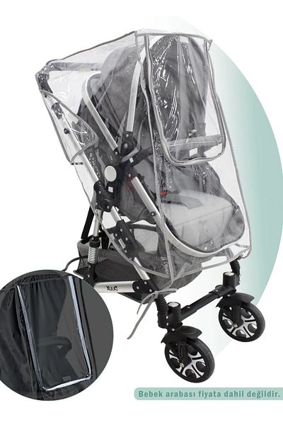 MorBebe Zippered Ultra Luxury Baby Stroller Raincoat