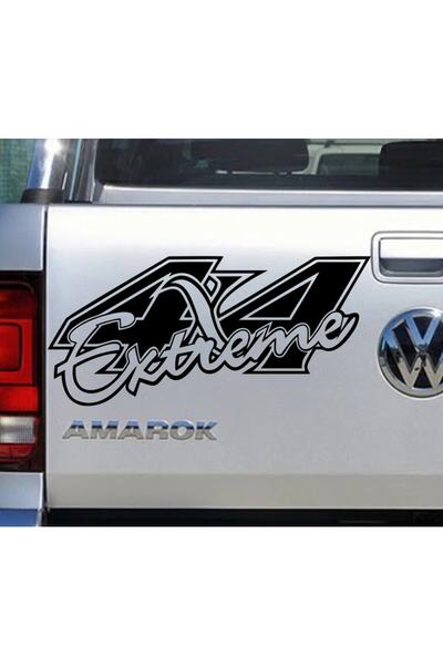 Melek Pazarı 20 X 10 Cm Extreme 4x4 Off Road Car Sticker