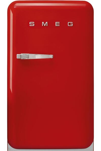 SMEG Fab10 Retmo Mini Buzdolabı Kırmızı Sağ Menteşe