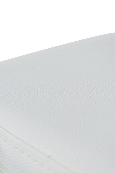 VİLİNZE Eames Ahşap Ayak Deri Mutfak Masası Bankı