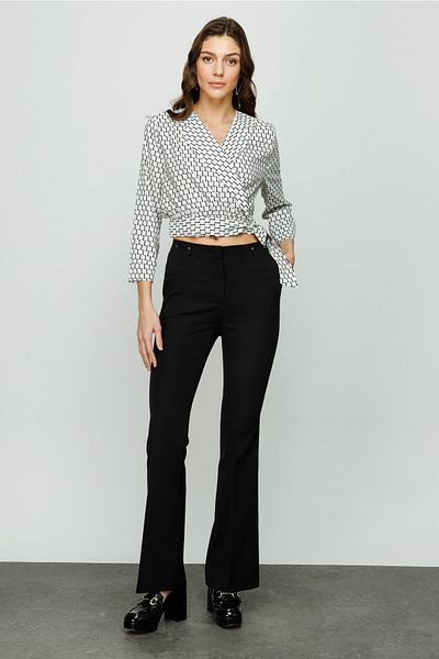 Ekol Flared Leg Trousers
