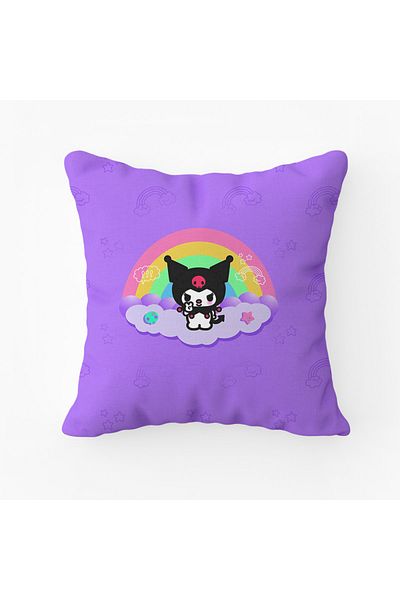 Puffbutik Kuromi Rainbow Pillow