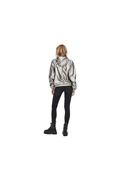 ONLY Onlerin Metallic Jacket Otw Silver Women's Casual Jacket15244657-Silver Gray