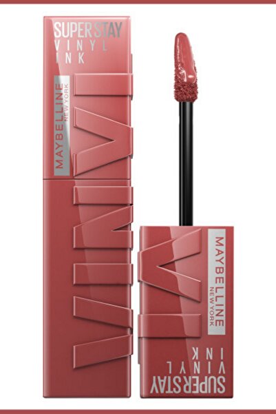 Maybelline New York Ruj lichid lucios Super Stay Vinyl Ink - 115 Peppy
