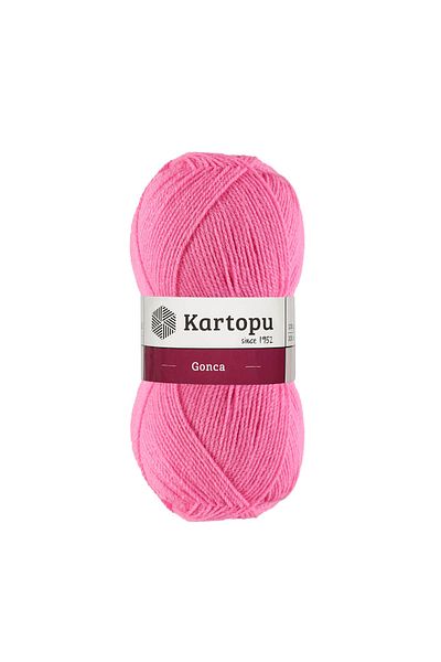 Kartopu Gonca Hand Knitting Yarn 100 Gr K737 Pink