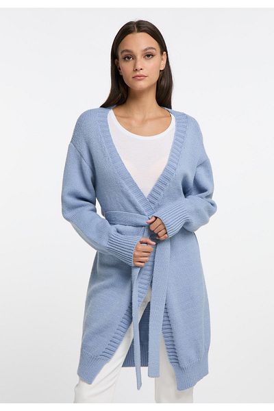RISA Strickjacke - Blau - Regular Fit