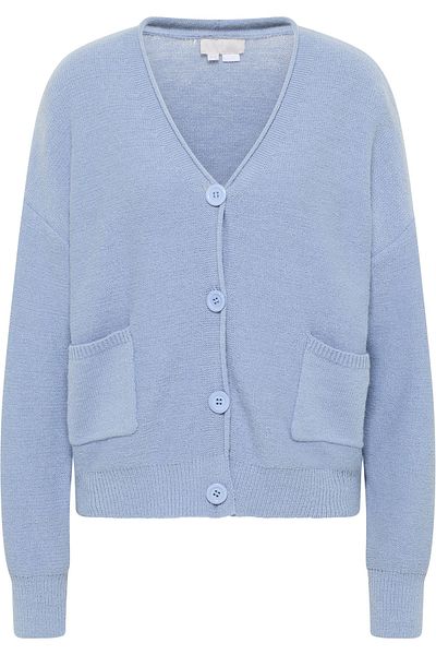 RISA Strickjacke - Blau - Regular Fit