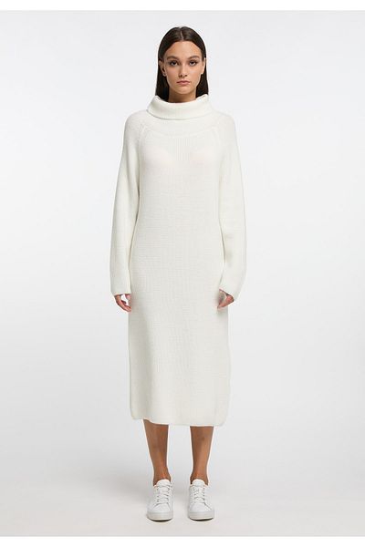 RISA Strick Langarmkleid midi lymoa