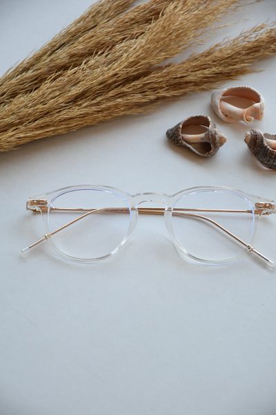 LOOKUP Blue Light Protective Glasses Blue Block Anti Light Optical Compatible Can Change Glass Unisex Model
