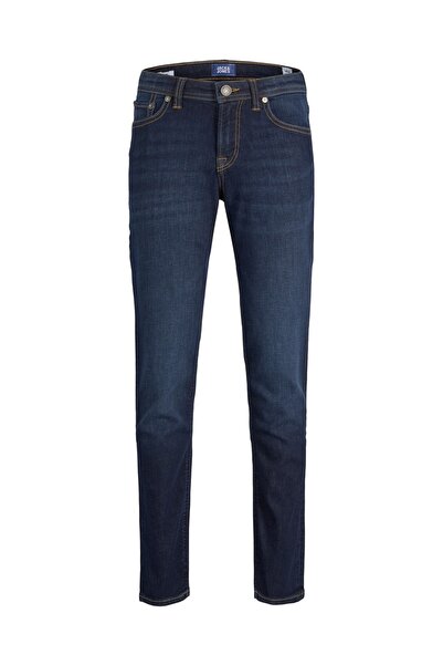 Jack & Jones Pantaloni din denim pentru bărbați, albastru, talie normală 12225122