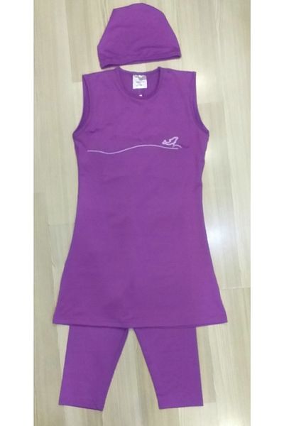 Sunsurf Lazella Zero Sleeve Kids Hijab Swimsuit Half Covered