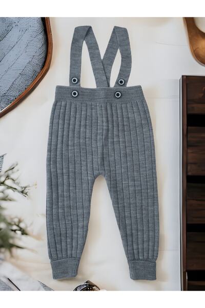 gogo bici Askılı Ayarlanabilir Triko Tayt Salopet Tulum Bebek Çocuk 0-2 Yaş