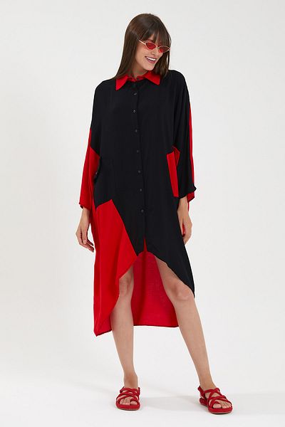 Denismoda Women's Casual Pocket Shirt