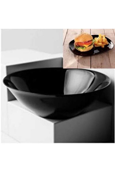 Luminarc Carine Black 19 Piece Dining Set