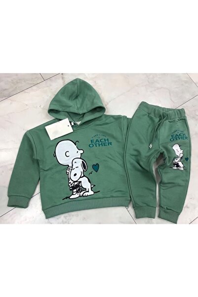 Pink Hippo Kids Снупі Пінатс з принтом, дитячий комплект спортивного одягу з ...