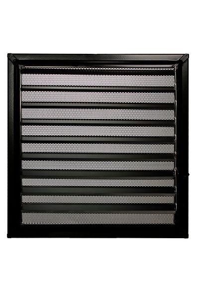 kadıoğlu menfez sineklik 50x62 Black Aluminum Gluing Grille - Matte