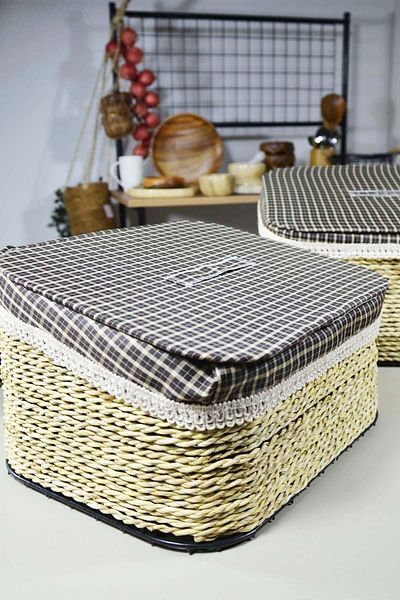 SepetçiBaba 2 Piece Wicker Box Set