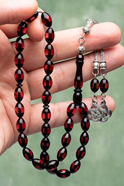 OTTOTESBİH Men's Rosary Gift Rosary Powder Amber Rosary