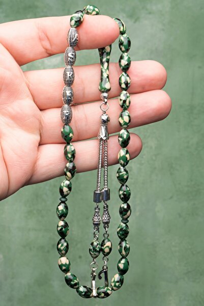 OTTOTESBİH Erkek Hediyelik Tesbih, Askeri Kamuflaj Tesbih, Asker Tesbihi, Isimli Tespih