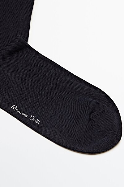 Massimo Dutti Düz Merserize Çorap