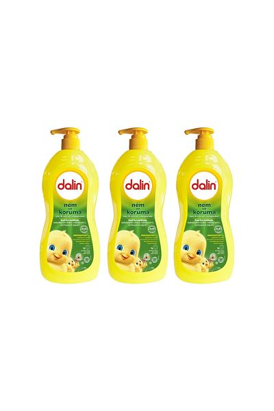 Dalin 700 ml X 3 Pieces Moisture and Protection Hair and Body Shampoo