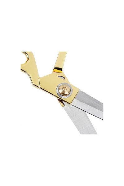 TUDOR Steel Professional Tailor Scissors 26cm-10.5inch (K38)- Golden Yellow