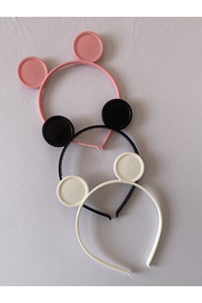 MAKSESUAR Çocuk 3 Adet Mickey Mouse Taç