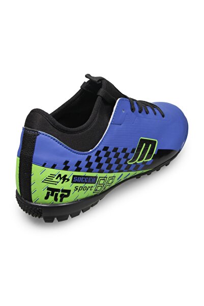 M.P. Футбольні бутси для штучного покриття, синьо-зелені