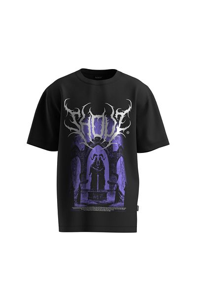 Shout Μπλουζάκι Unisex Azazil V2 Limited Edition Oversize
