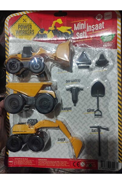 Mgs Power Workers Mini Inşaat Seti