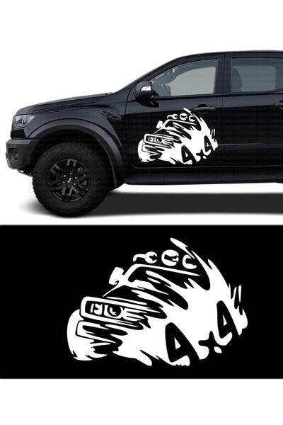 Melek Pazarı 50 X 36 Cm 4x4 Off Road Car Sticker