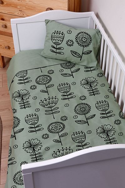 Tuğba Kuğu Linen Duvet Cover Set - Single (160x220)