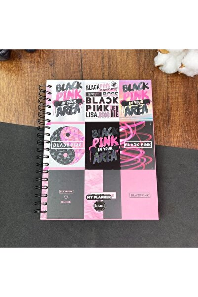 Genel Markalar Black Pink Temalı Konuşan Ajanda
