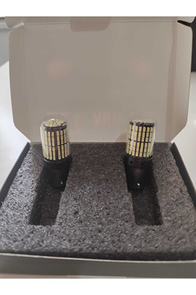 ENGAKSESUAR Beyaz Led 93 Sinyal Stop Ampul Geri Vites 12v Tek Duy Düz Tırnak ...