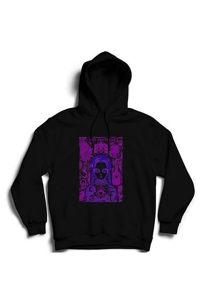 fame-stoned Φούτερ με κουκούλα Unisex Ειδικού Σχεδιασμού Τετάρτης
