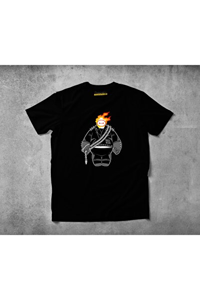Freeyez Big Ghost unisex pamučna češljana majica