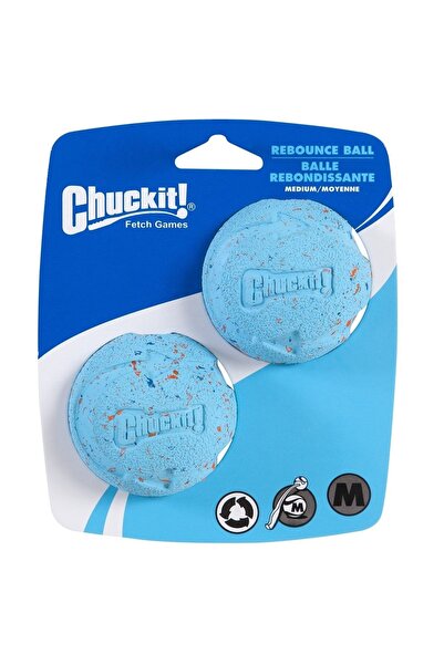 Chuckit !كرة لعب للكلاب صديقة للبيئة مكونة من قطعتين (حجم متوسط)