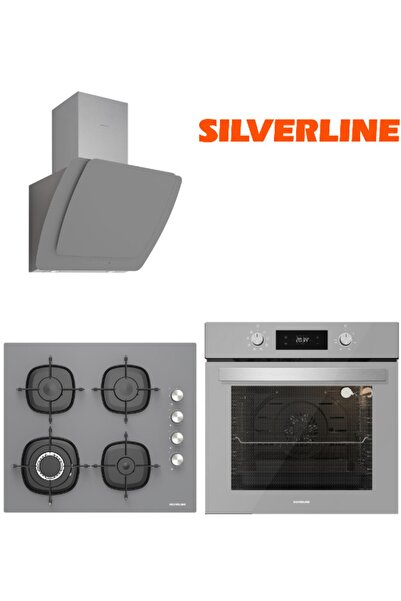 Silverline 3'lü Ankastre Set (bo6504s01-3373 Misto-cs5629s01)