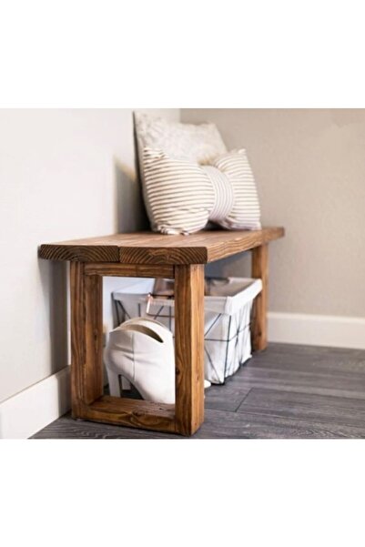 Üsküp Yapı 1.sınıf Masif Ahşap Bank Tabure