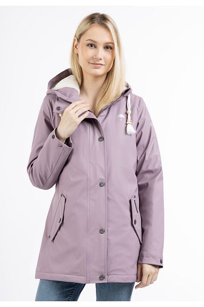 Schmuddelwedda Regenjacke mit Webpelzfutter keyti