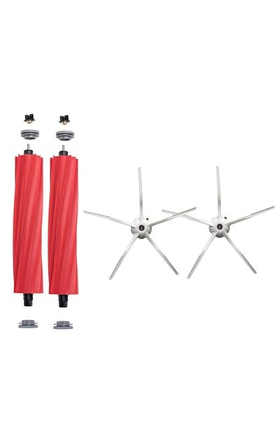 Roborock Red Q7 Max Robot Vacuum Cleaner Compatible Set of 4 Spare Parts