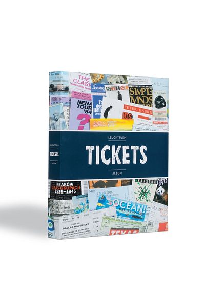 Leuchtturm مجلد التذاكر ذاتي الصفحة
