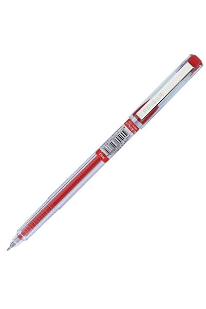 Pensan Gel Pen 05 My-king Metal Clip Red.6405 - (12 Pieces)