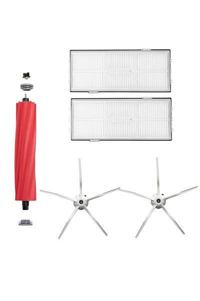 Roborock Red Q7 Max Robot Vacuum Cleaner Compatible Set of 5 Spare Parts