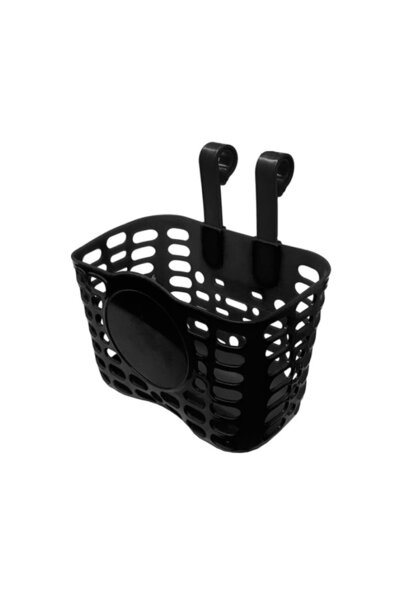 HSGL Bisiklet Ön Sepet Plastik Askılı Model 16 - 20 Jant Siyah