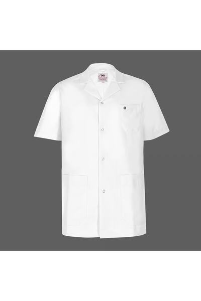 monotıp Men's Bib, Mono Collar | Short Sleeve Jacket Boy Apron