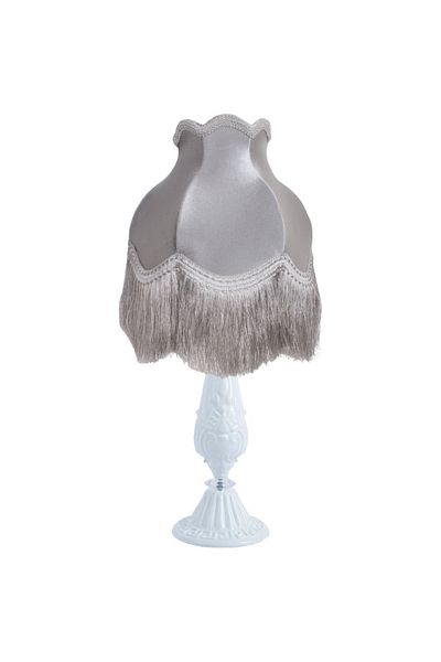 Dekovien Vintage Gray Velvet Bedroom - Living Room Lampshade, Ab0342