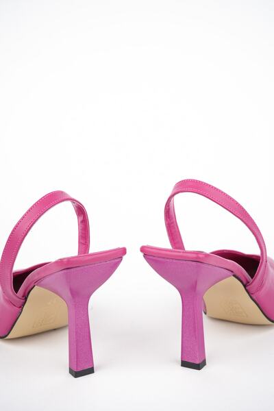 Buem Back Strap Heeled Women's Shoes