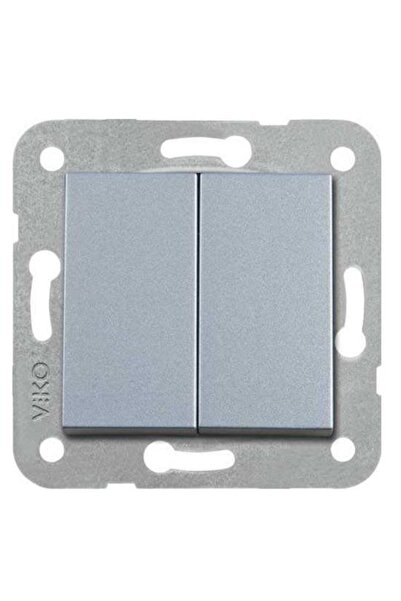 VİKO Artline Novella/trenda Сребърен двоен ключ - без рамка