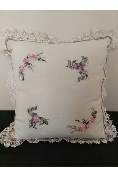 Loyal Friend Store Βραζιλία Κεντητό Μαξιλάρι Ριχτάρι 37x38 Ειδικού Σχεδιασμού